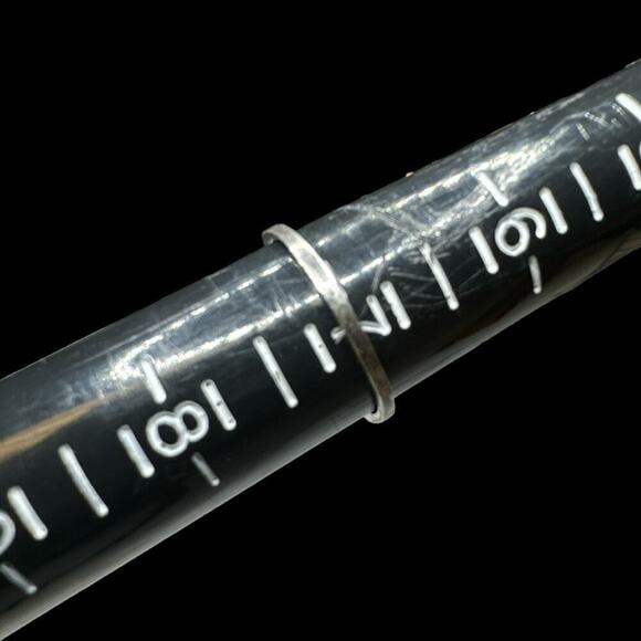 Topaz Stone Sterling Silver Ring Size 7 - Picture 5 of 7